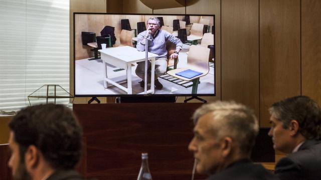 Granados durante una declaración ante el juez