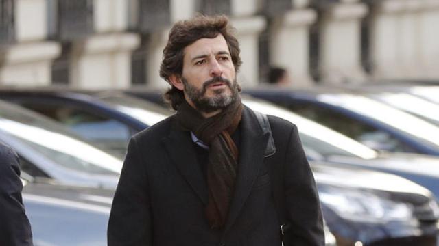 Oleguer Pujol, a las puertas de la Audiencia Nacional.