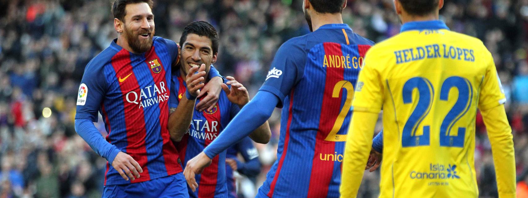 Siga en vivo el Barcelona - Las Palmas