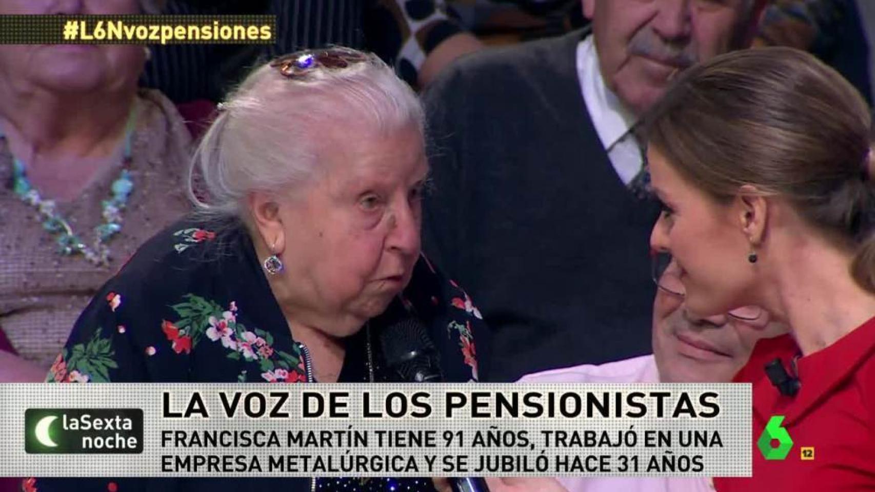 Tengo 91 años pero no soy gilipollas: La mujer que revolucionó 'laSexta Noche'