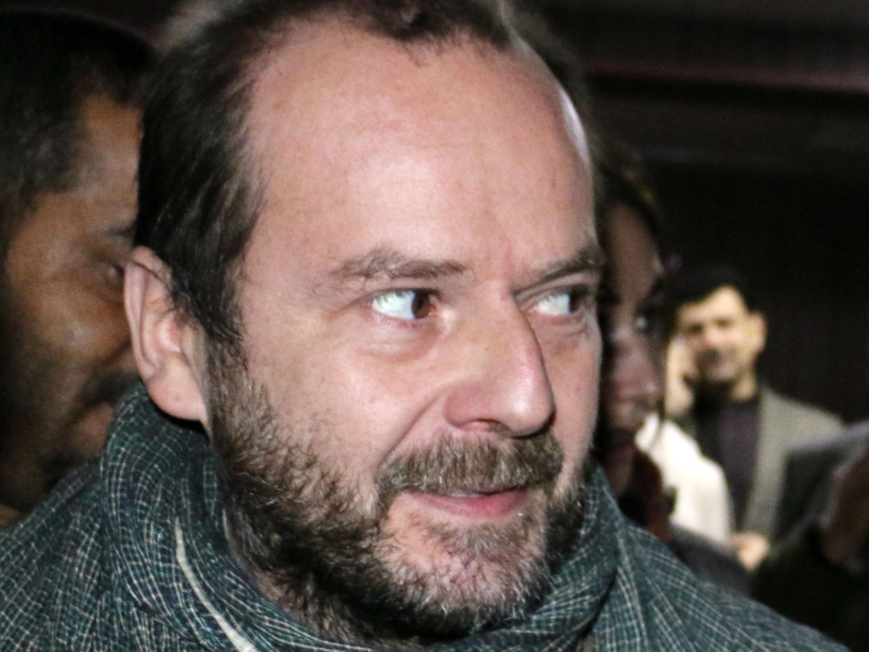 Juan Carlos, el cooperante de Cruz Roja liberado tras su secuestro de un mes en Afganistán.