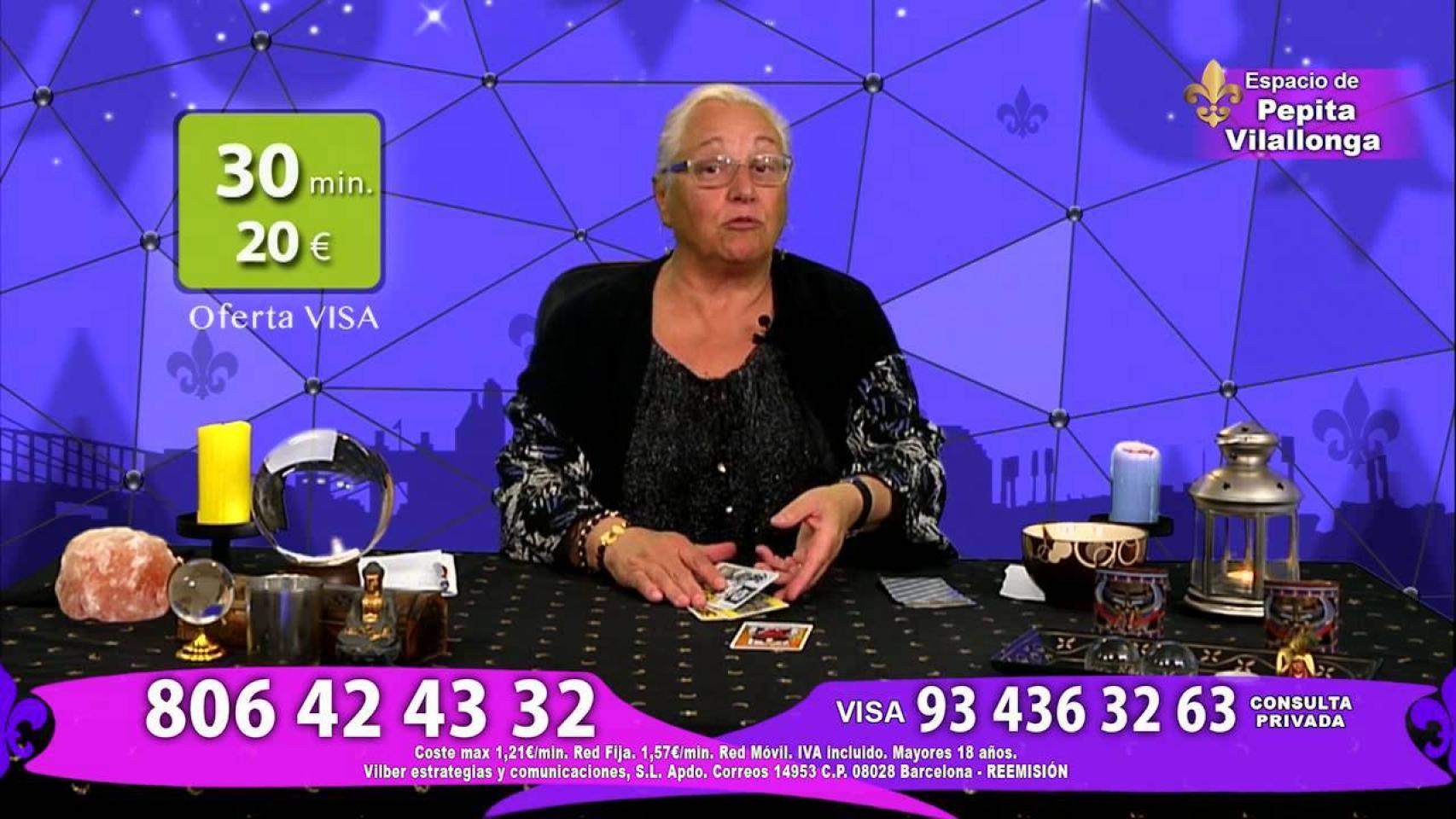 Detenida la pitonisa televisiva Pepita Vilallonga por estafar a una anciana