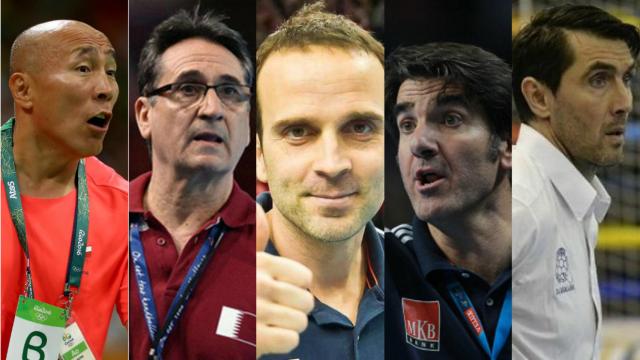 Entrenadores españoles en el Mundial de balonmano.