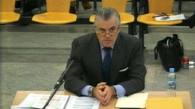 Bárcena sdeclarando ante el juez.