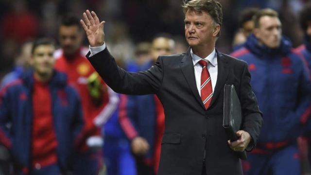 Louis va Gaal en su última etapa en el Manchester United.