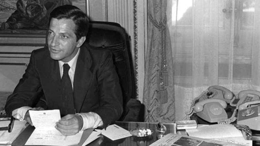 Adolfo Suárez, presidente del primer gobierno de la democracia.