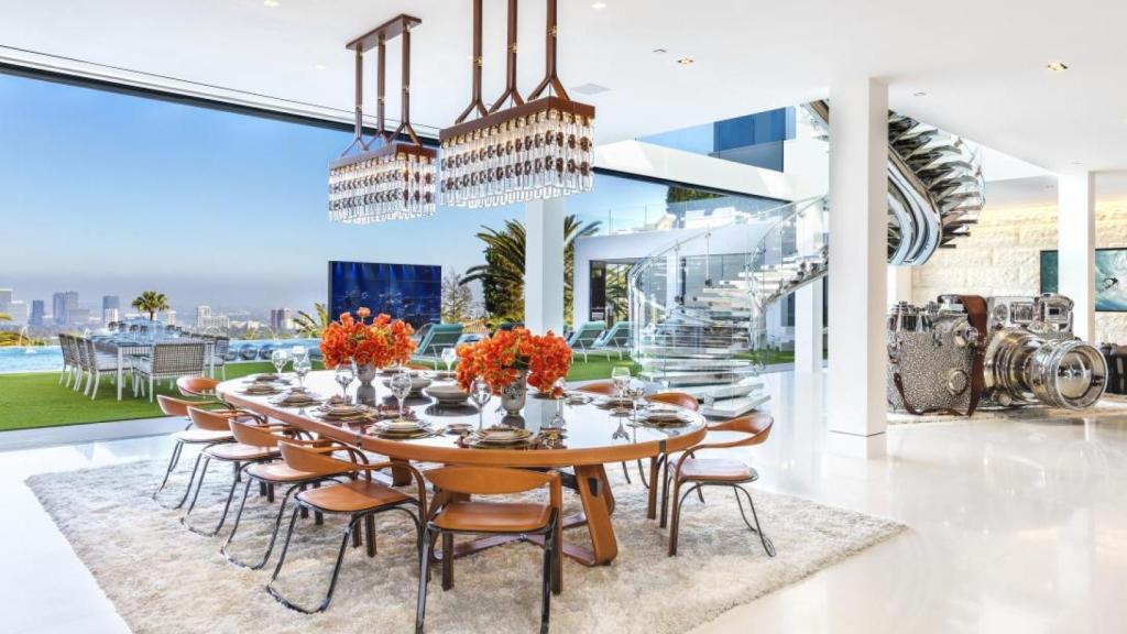 El interior del segundo piso con una decoración muy cuidada y elementos de un coste multimillonario.