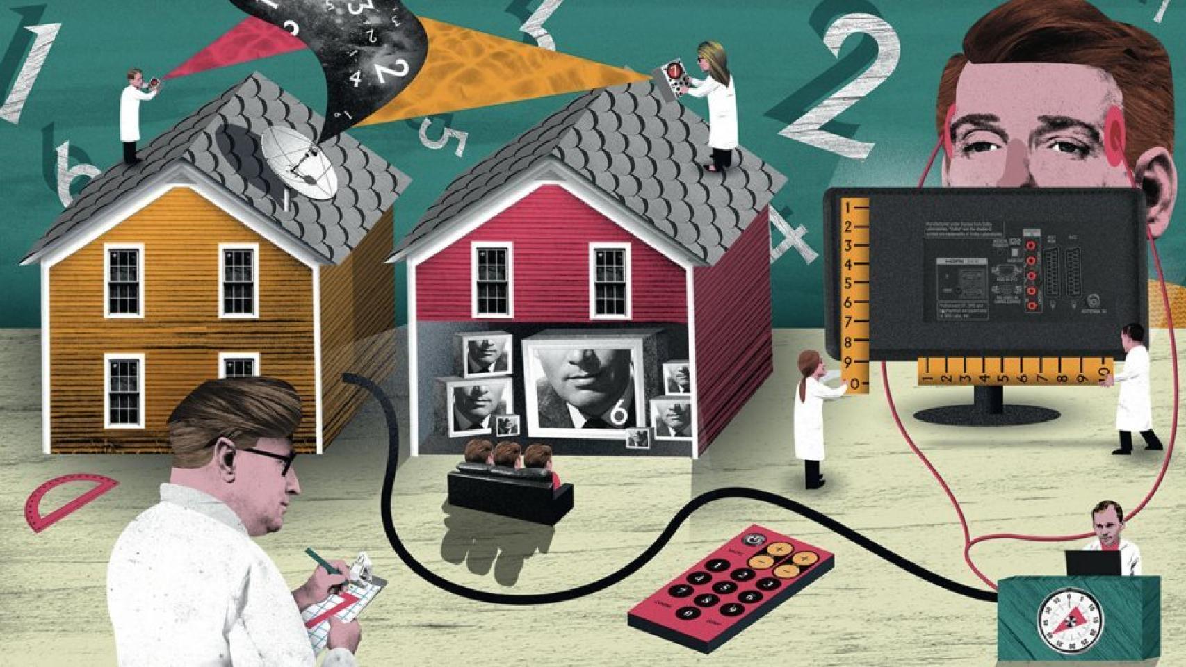 Ilustración de Nate Kitch para 'The Hollywood Reporter'