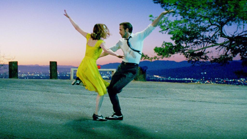 Escena del musical La La Land.