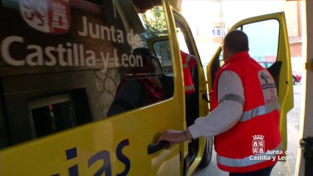 Foto de archivo de una ambulancia de emergencias del Sacyl