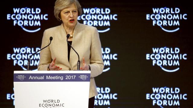 Theresa May, primera ministra de Reino Unido.