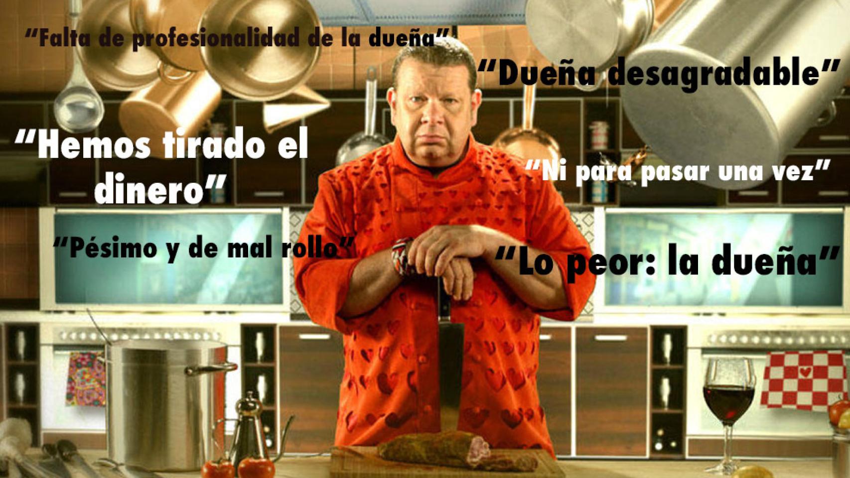 Lo que TripAdvisor dice de los restaurantes que quieren demandar a Chicote