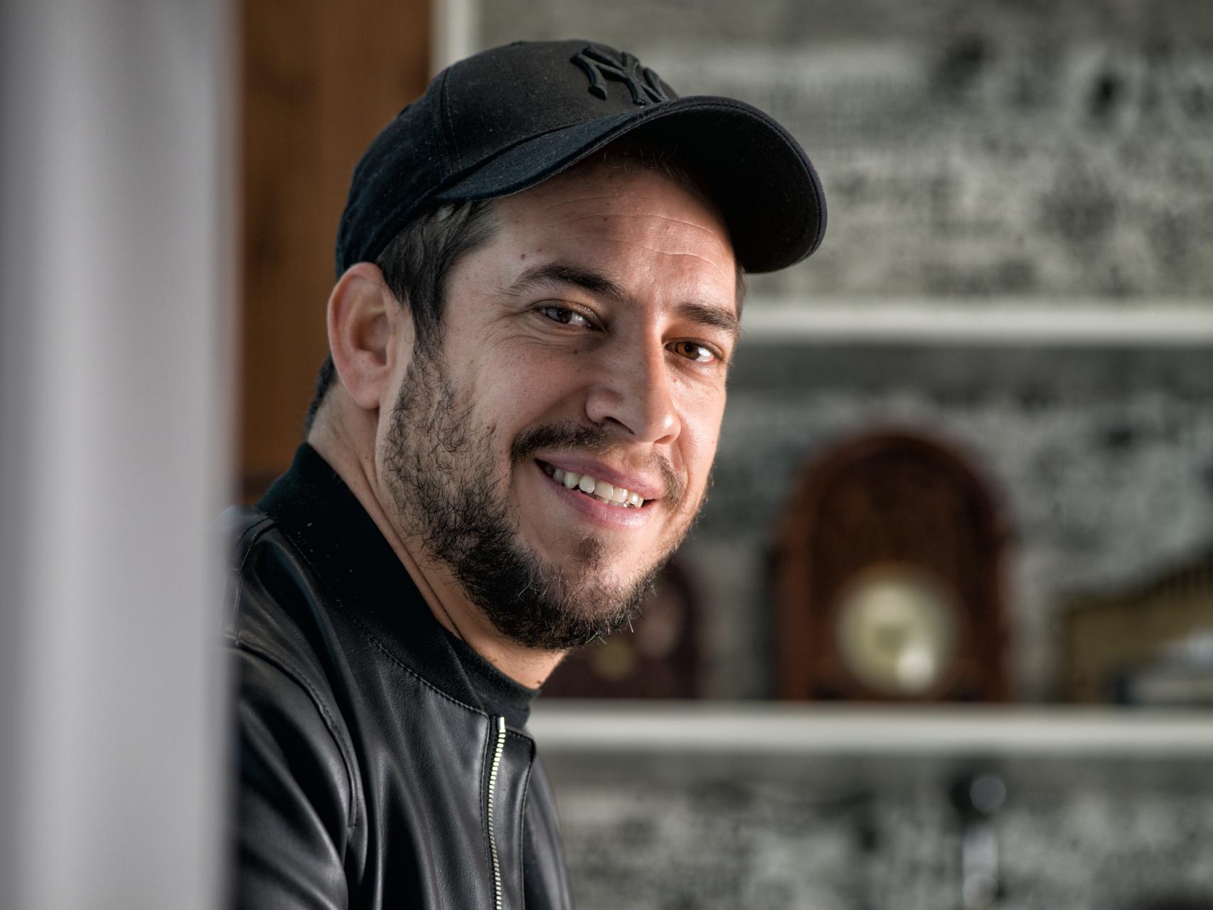 El rapero y actor El Langui.