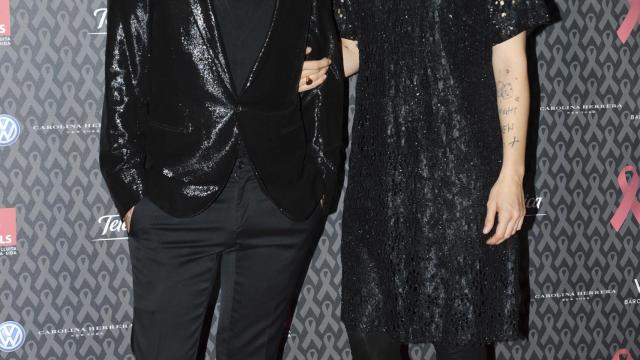 Diego Postigo con Bimba Bosé