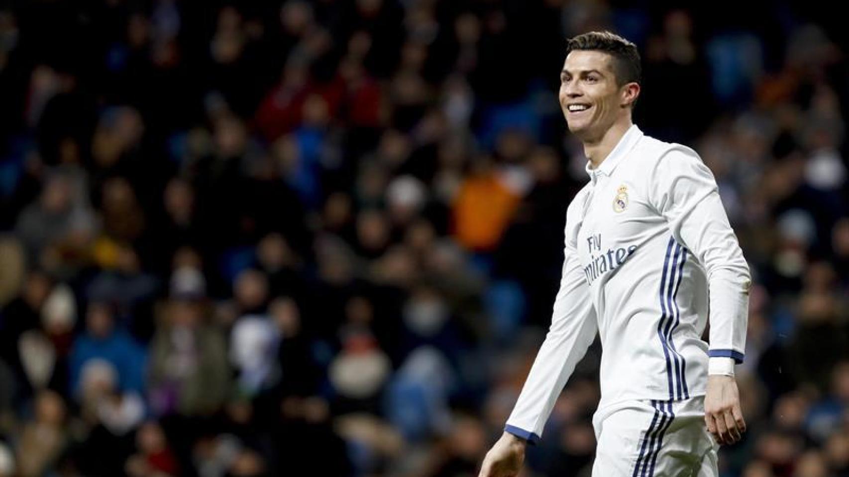 Cristiano Ronaldo, durante el partido contra el Celta.