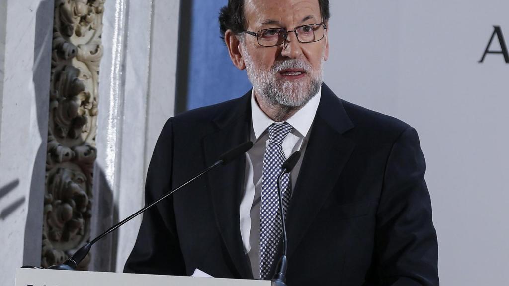 Rajoy durante su intervención en el foro ABC-Deloitte