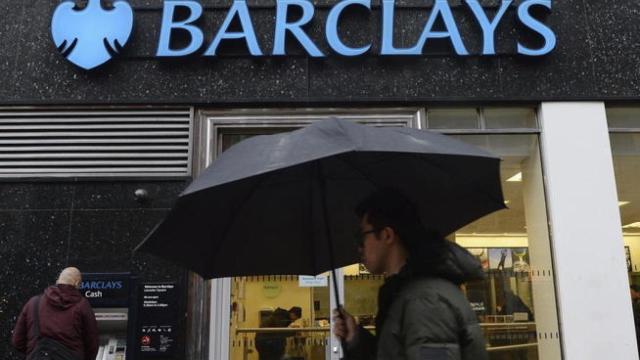 Una oficina de Barclays en una imagen de archivo.