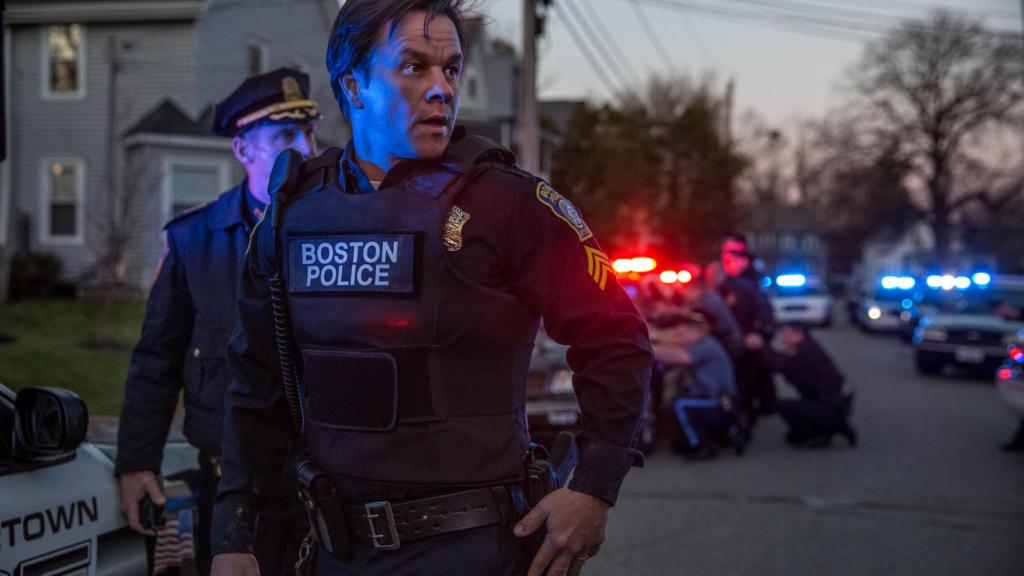 Mark Wahlberg en una imagen de Día de Patriotas.