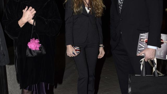 Carmen Cervera, Blanca Cuesta y Borja Thyssen, en una imagen de archivo