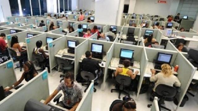 Imagen de un call center