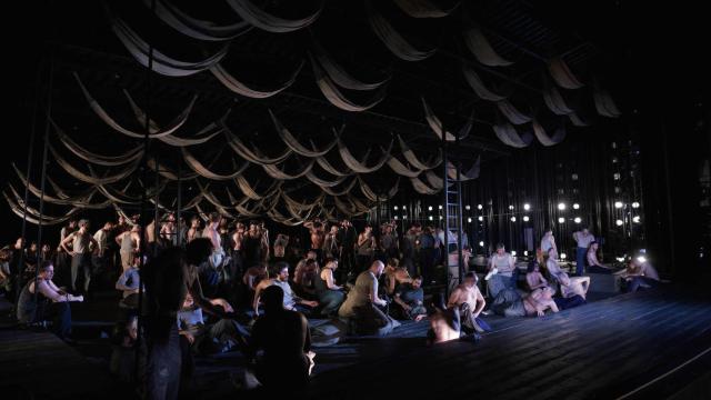 Imagen del montaje de Billy Budd en el Teatro Real creado por Deborah Warner.