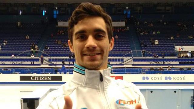 Javier Fernández, pentacampeón de Europa. Foto: Twitter (@javierfernandez)