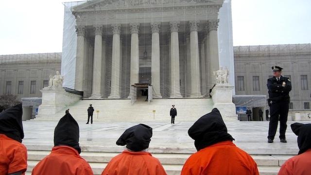 Protesta contra los 'black sites' de la CIA