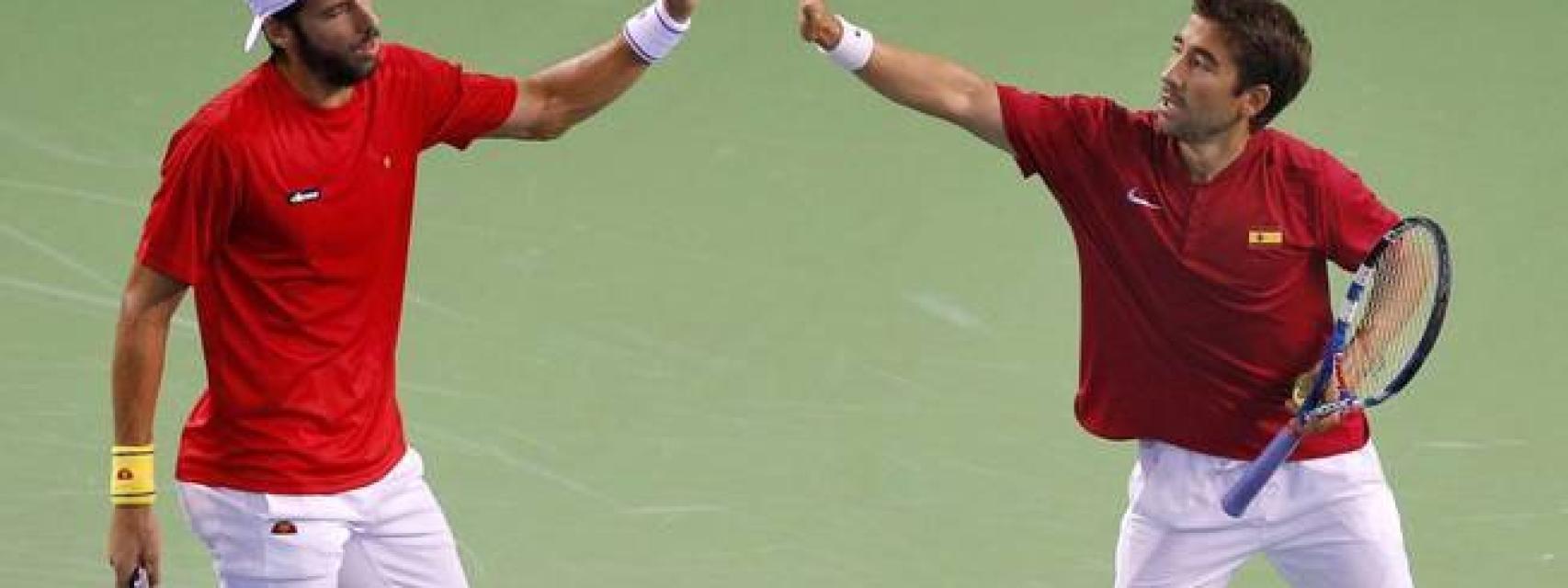 Feliciano López y Marc López.