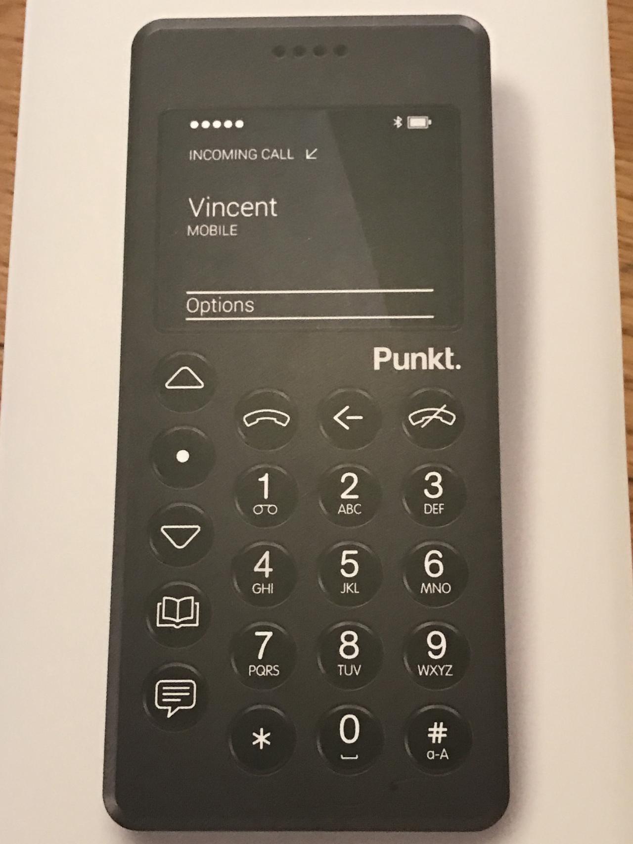 El nuevo móvil de Punkt.