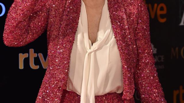 Anabel Alonso, durante la entrega de los premios Goya el pasado domingo.