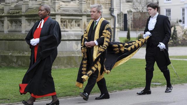 John Bercow condena la restricción migratoria de Trump.