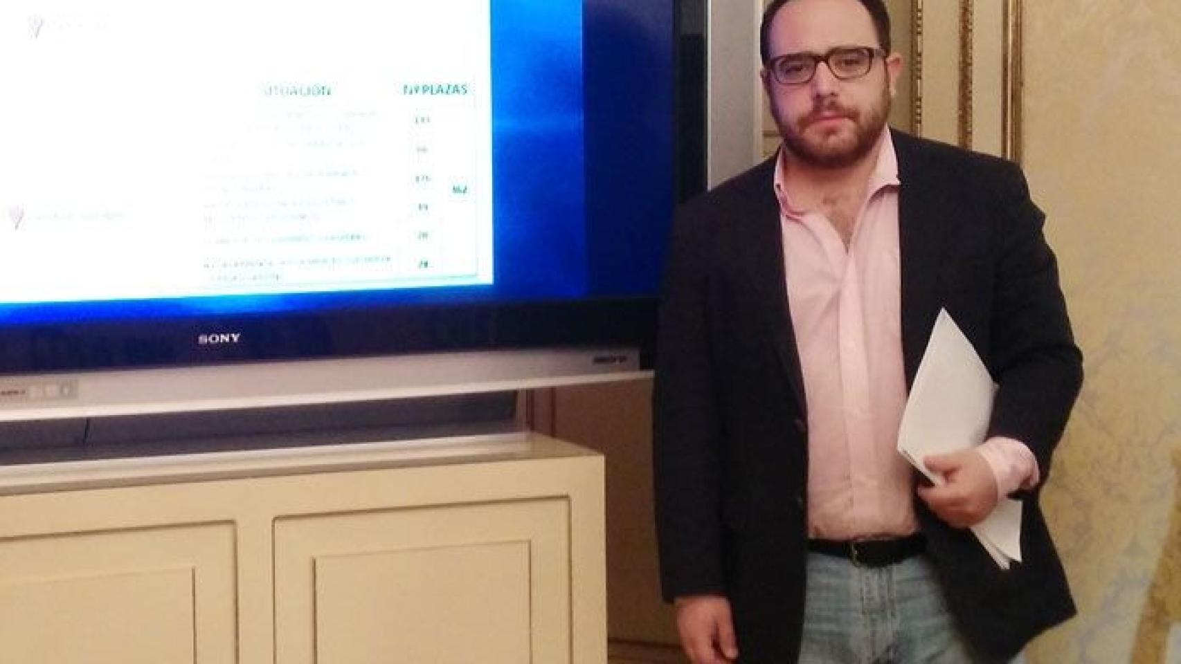 El exconcejal del PP del Ayuntamiento de Salamanca Daniel Llanos