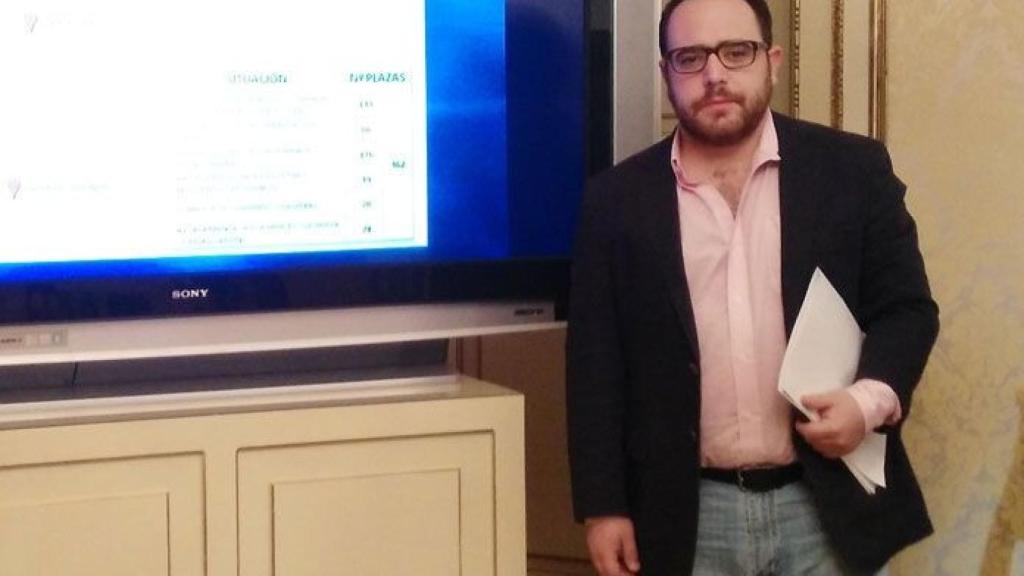 El exconcejal del PP del Ayuntamiento de Salamanca Daniel Llanos