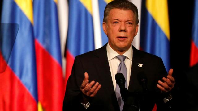 El presidente de Colombia, Juan Manuel Santos.