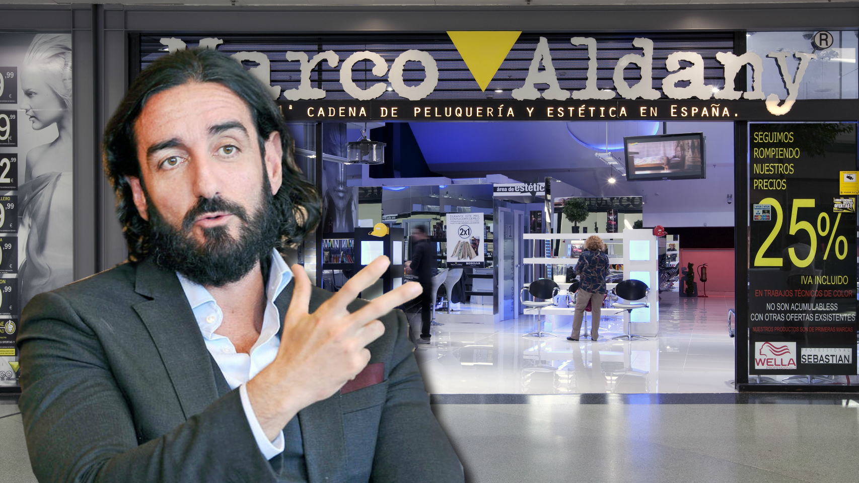 Alejandro Fernández Luego es uno de los fundadores de la cadena de peluquería.