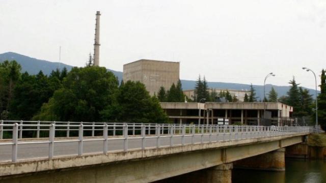 Exterior de la central nuclear de Garoña, en una imagen de archivo.