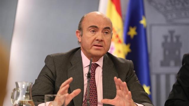 El ministro de Economía, Luis de Guindos.