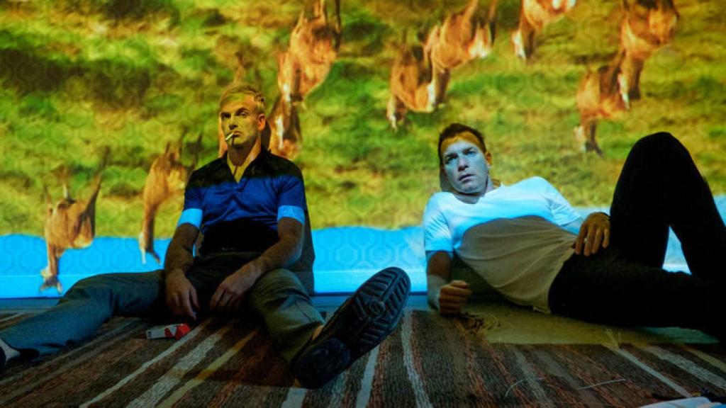 Renton y Sick Boy en Trainspotting 2.