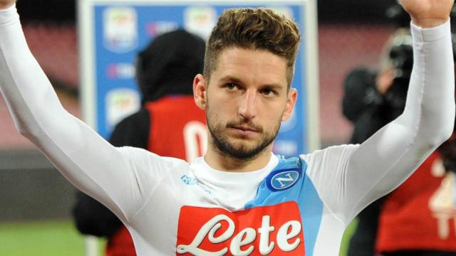 Mertens, tras el partido ante el Bolonia. Foto: sscnapoli.it