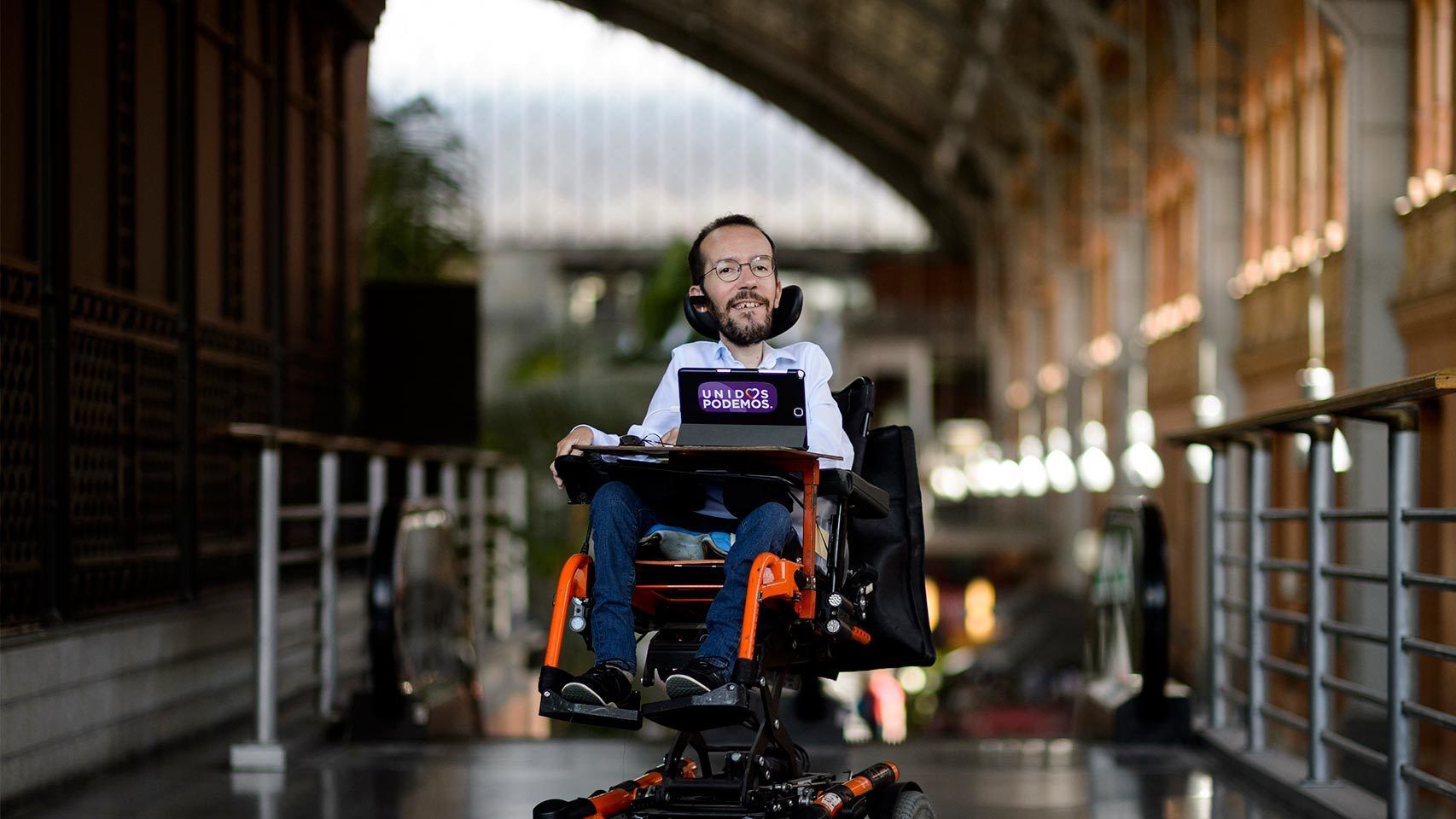 Pablo Echenique: Secretario de Organización de Podemos y líder de la formación en Aragón. Uno de los grandes apoyos de Pablo Iglesias y diseñador del sistema de votación utilizado en Vistalegre 2.  / Foto: Dani Pozo