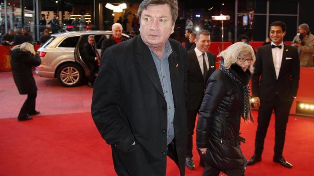 Aki Kaurismaki en la presentación de la película.