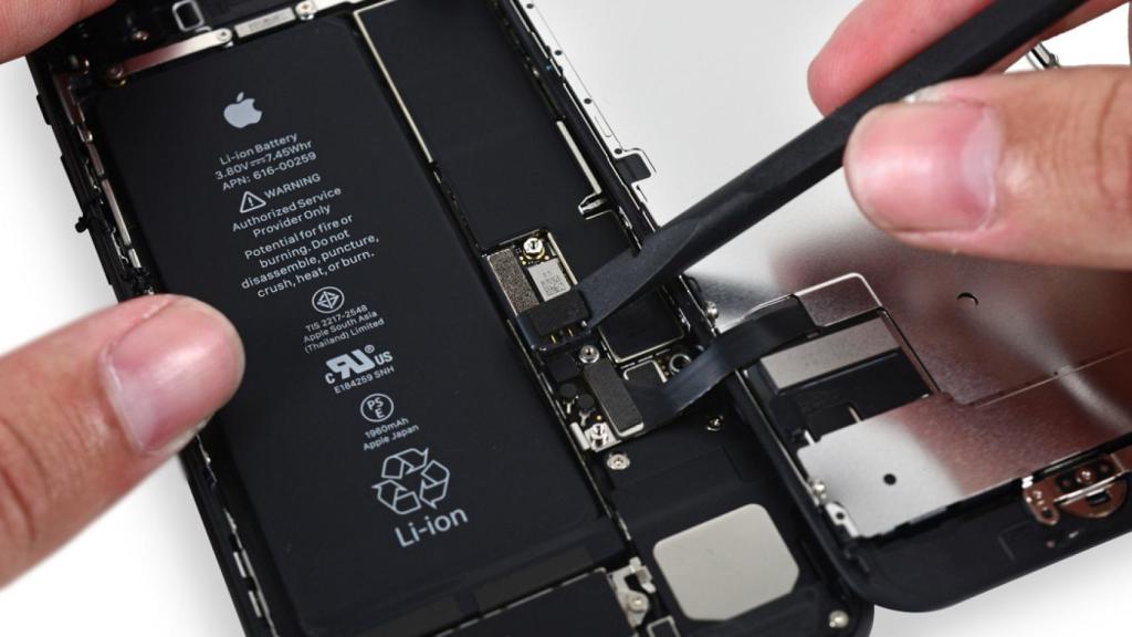 iPhone en reparación