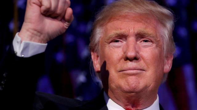 Donald Trump, en un acto de campaña.