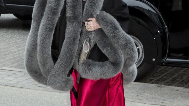 La reina Margarita de Dinamarca en un acto oficial el pasado año.