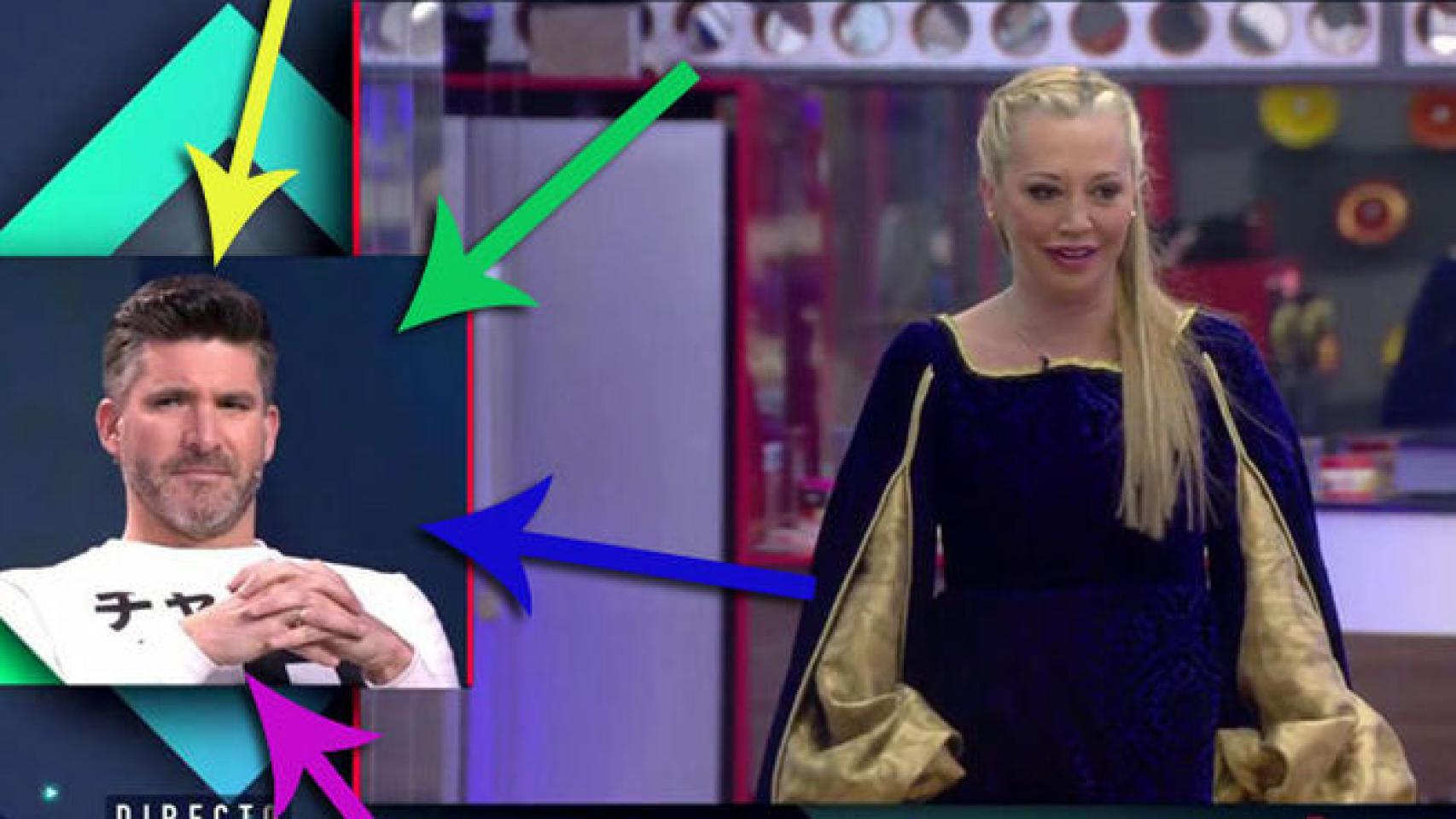 Belén Esteban entra en 'GH VIP' con dardo de Toño Sanchís