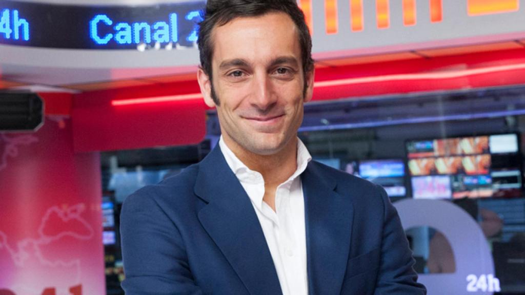 Álvaro Zancajo se regala un informativo en el Canal 24 horas