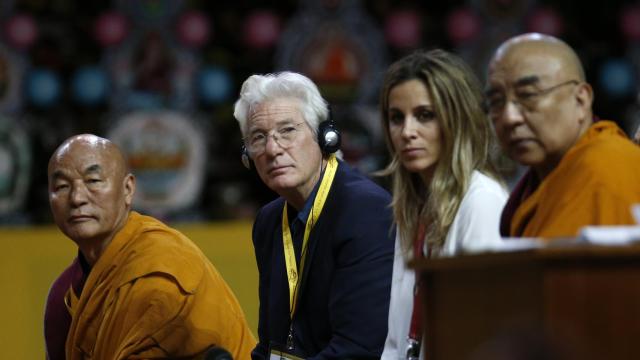 Richard Gere y Alejandra Silva, mantienen una estrecha relación con el entorno del Dalai Lama.