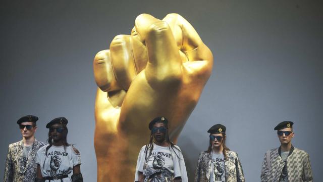 Ana Locking FW17, Mercedes Benz Fashion Week Madrid | Foto: Getty Images.