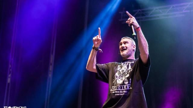 Kase O. en su concierto de Barcelona.