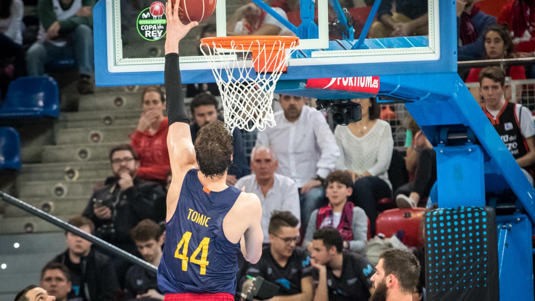 Las mejores imágenes del Valencia Basket - Barcelona de Copa del Rey
